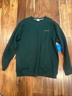 Columbia Men's Dark Green Crewneck Sweatshirt